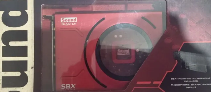Placa de áudio sound Blaster 