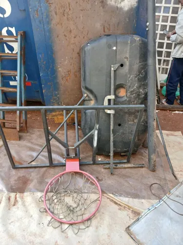 Cesta basquete  movel
