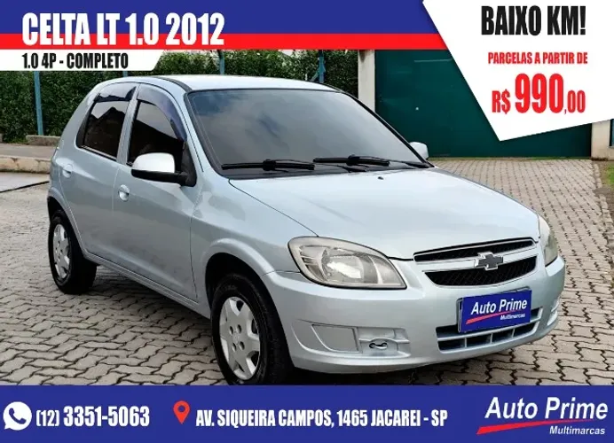 Chevrolet Celta Spirit/ LT 1.0 MPFI 8V Flexp. 5P 2012
