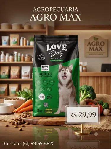 Ração Love Dog 3 kg