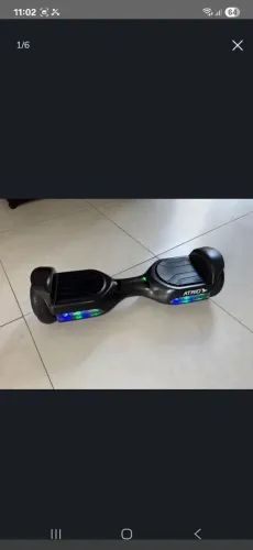 Hoverboard Atrio com carrinho muito novo ( pouco usado) aceito cartão 