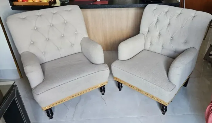 Poltronas Bege