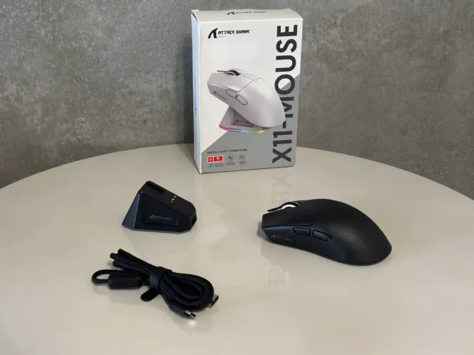 Attack Shark X11 Preto - Mouse