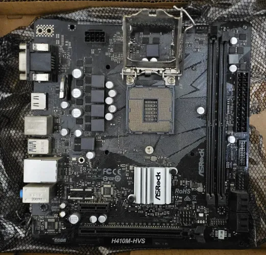 Placa mãe Asrock H410M-HVS