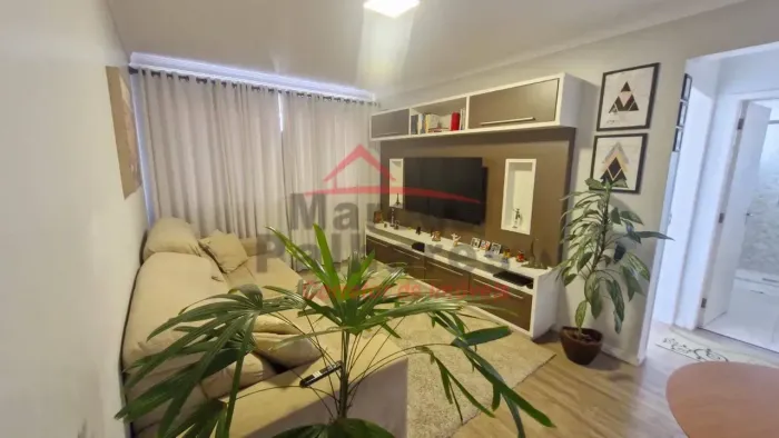 AMPLO 1 DORMITÓRIO COM VAGA DE GARAGEM E VISTA MAR- 100 % MOBILIADO - NO ABRAÃO Florianóp