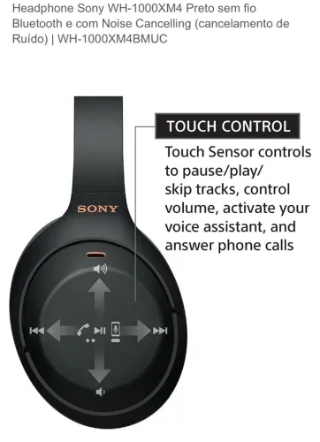 Fone de Ouvido Sony WH-1000XM4