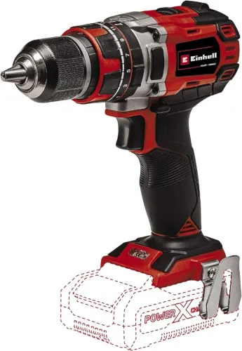 Einhell - Parafusadeira/Furadeira de Impacto À Bateria 18V TE CD 18/50 Li-i BL Solo (Não A