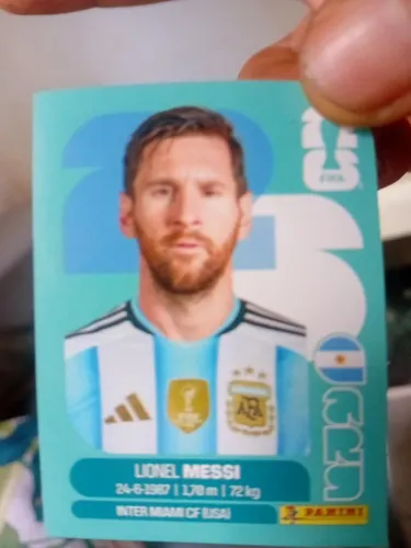 Figurinha do messi