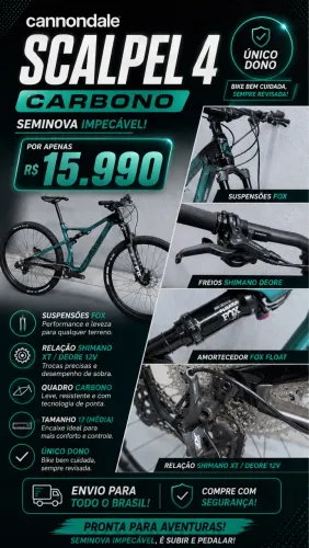 Cannondale Scalpel 4 carbono