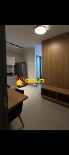 Apartamento Mobiliado para Locação em Uberlândia, Santa Mônica, 1 dormitório, 1 suíte, 1 b