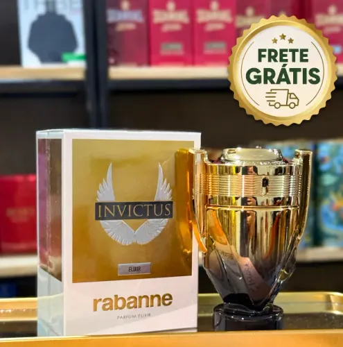 Perfume importado- Invictus Elixir Rabanne 100ml - Lacrado