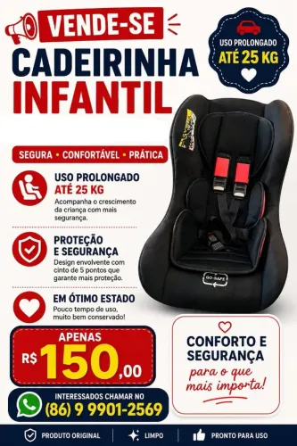 Cadeirinha para Carro