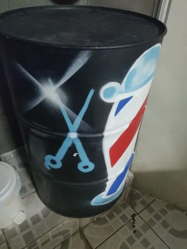 Vendo Tambor Personalizado para Barbearia retirar no centro de Sao Bernardo Do Campo