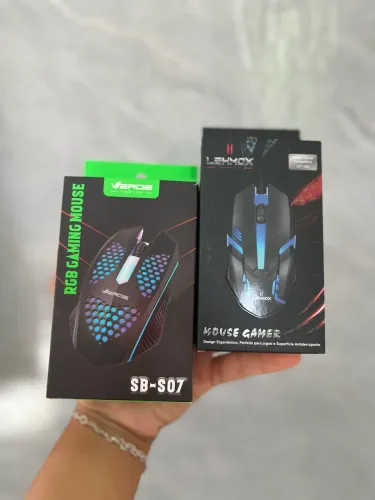 Mouse gamer com RGB - ENTREGA A DOMICÍLIO 