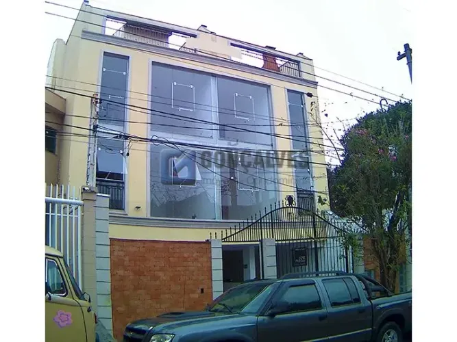 Cobertura à venda em Campestre, Santo André  1 quarto, 5 vagas, porcelanato