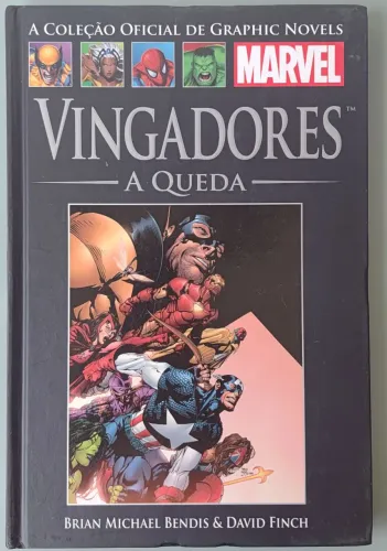Graphic Novel Vingadores A queda Salvat n°34