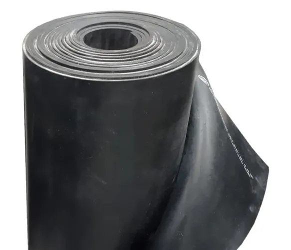 Lençol de borracha natural lisa