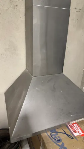 Coifa e depurador em inox