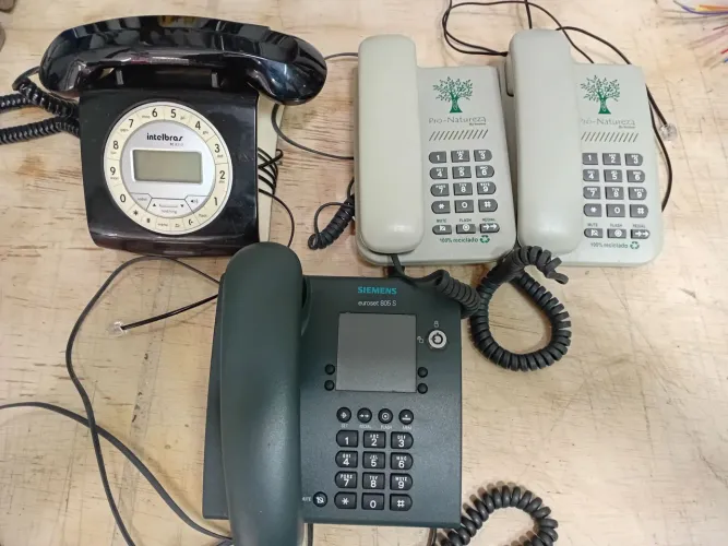 Aparelhos de telefone fixo