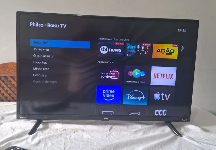 Vendo tv smart PHILCO ROCKU 32' COMPLETA