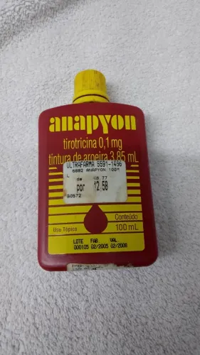 Embalagem Anapion anos 70