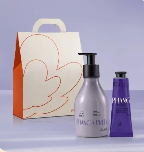 Hidratante Ekos Pitanga Preta 250ml + Polpa p/ mãos 40g - Natura
