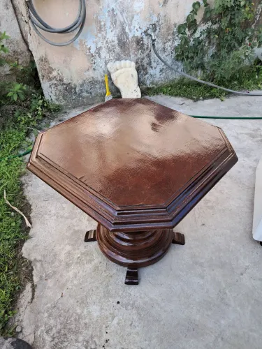 Mesa de centro madeira maciça