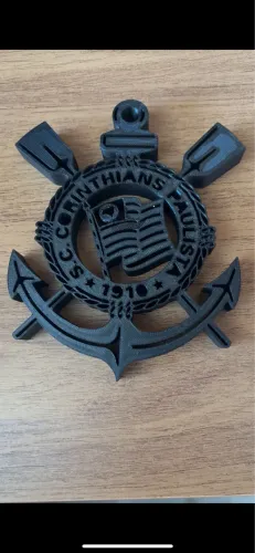Escudo Corinthians 3D
