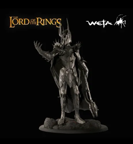 estatueta sauron weta lord of the rings sideshow 55cm