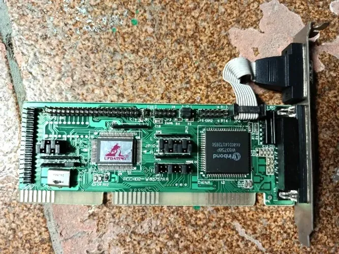Placa ISA Controladora Super IDE Multi I/O W83758P