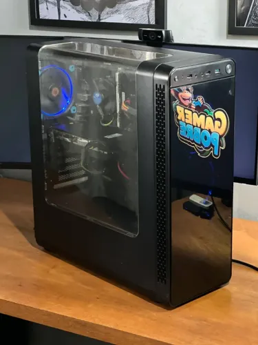 PC Gamer, i3 9350K, RX 580 8GB, 16GB Ram, SSD + HD