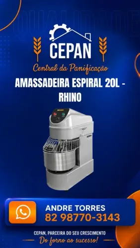 AMASSADEIRA ESPIRAL 20L - RHINO