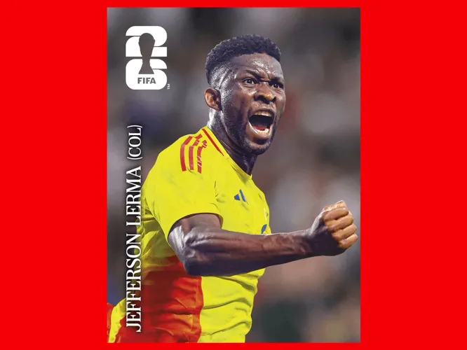 FIGURINHA COPA DO MUNDO 2026 COCA COLA JEFFERSON LERMA