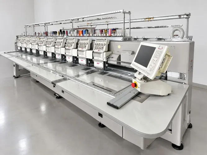 Máquina de bordado Swf 12 cabeças
