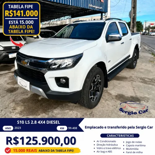 Chevrolet S10 Pick-up LS 2.8 TDI 4X4 CD Dies. Mec. 2023