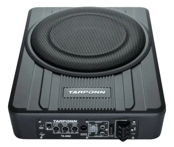 Subwoofer Tarponn 10 Pol Slim com amplificador