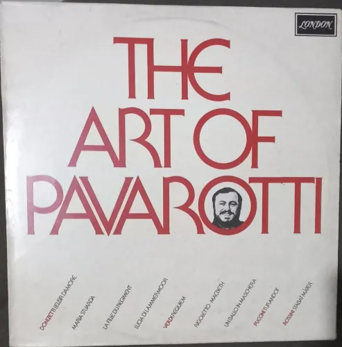 2 LPs em vinil - Luciano Pavarotti