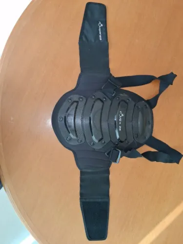 Proteção Infantil Dorsal de Hipismo Fouganza Preta