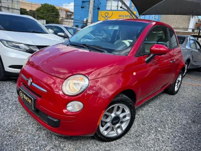 Fiat 500 Cult 1.4 Dualogic 2012 c/apenas 104.000km
