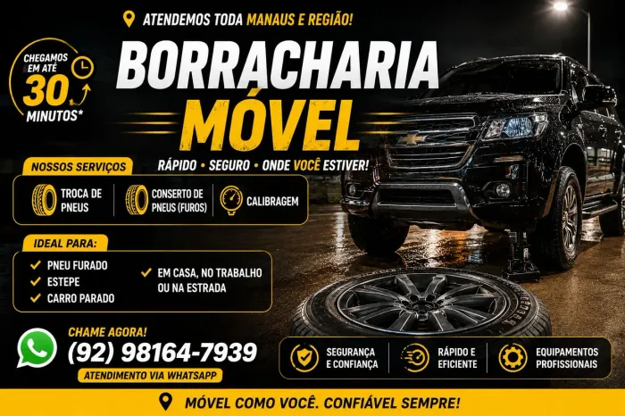 Borracharia Móvel MANAUS