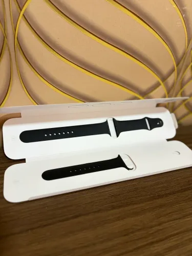 Pulseira Apple Watch original Apple 42,44,45,46,49mm preta