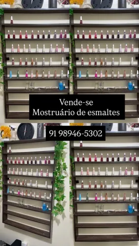 Mostruário de esmaltes 