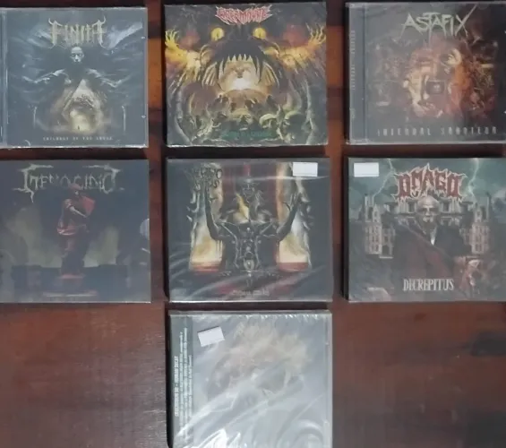 CDs LACRADOS Death Metal BR slipcase 
