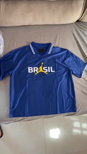 Camisa Polo Jordan Brasil Nike Masculina GG / XL
