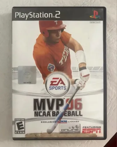 Jogo de baseball MVP 06 NCAA Baseball PlayStation 2