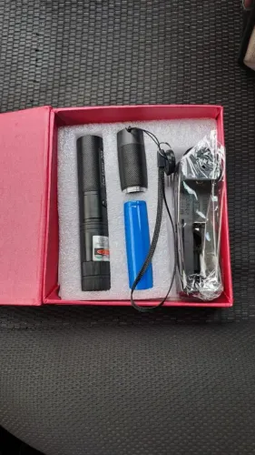 Laser pointer verde 100 kms de distância e a prova de agua