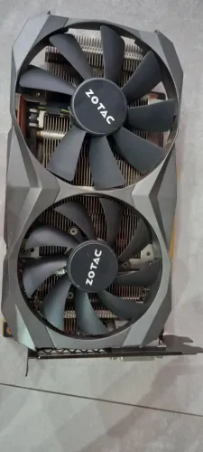 Placa de vídeo zotac geforce 1060 6GB GDDR5X 192 BIT ZT P10620A 10M