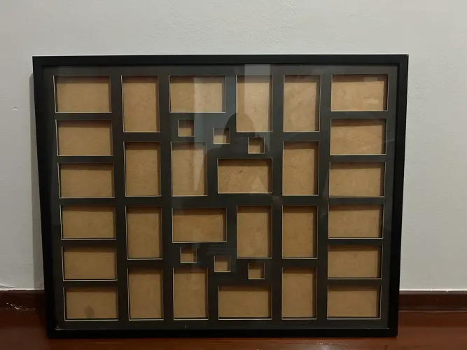 VENDO PAINEL PARA FOTOS EM MDF COM VIDRO