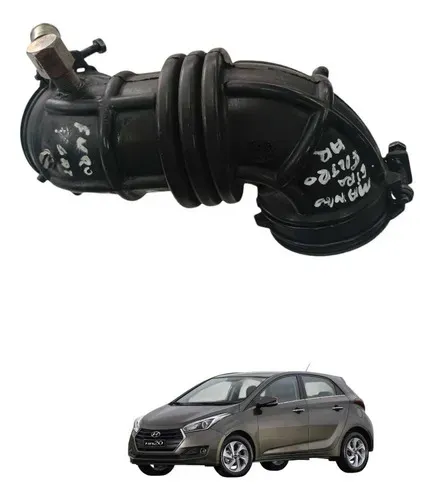 Mangueira Filtro Ar Furo P/gás Hyundai Hb20 1.0 2012 A 2019