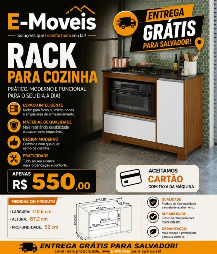 Balcão Cooktop